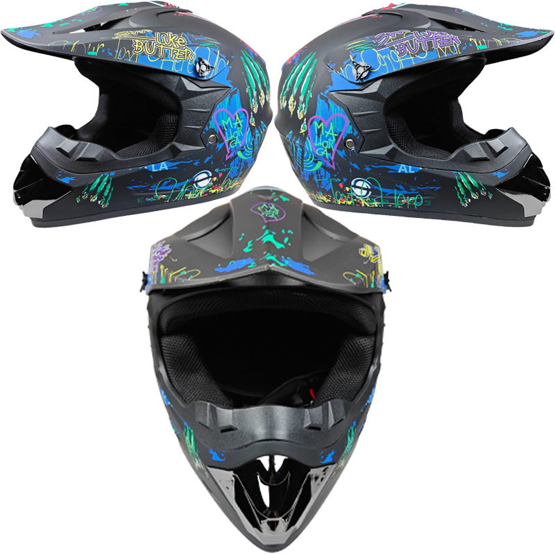 Transfronterizo exclusivo bicicletas eléctricas de montaña descenso rápido casco de bicicleta de carretera juvenil coche de playa casco completo coche eléctrico