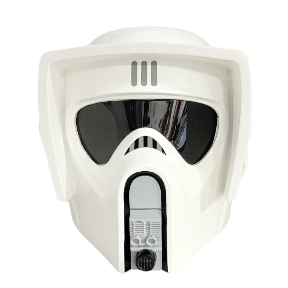 Suministro transfronterizo Star Wars serie Scout casco cine y televisión peripheral cos imitación prop máscara de Halloween