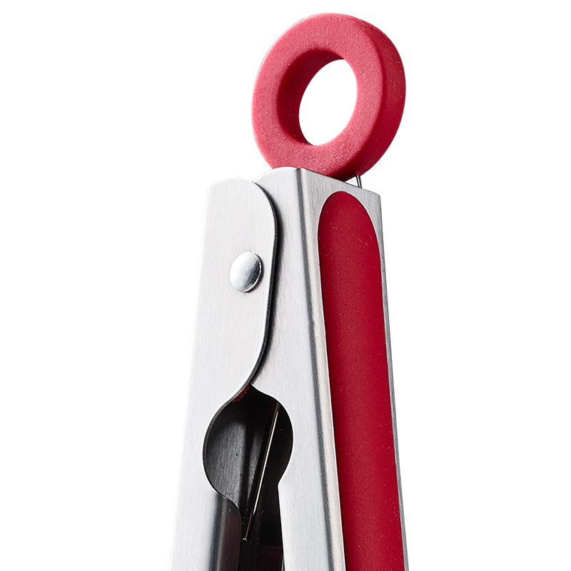 Clips de alimentos de acero inoxidable de silicona personalizados, clip de pasta, clip de fideos, clip de ensalada fría, clip de molde de sopa, clip de buffet