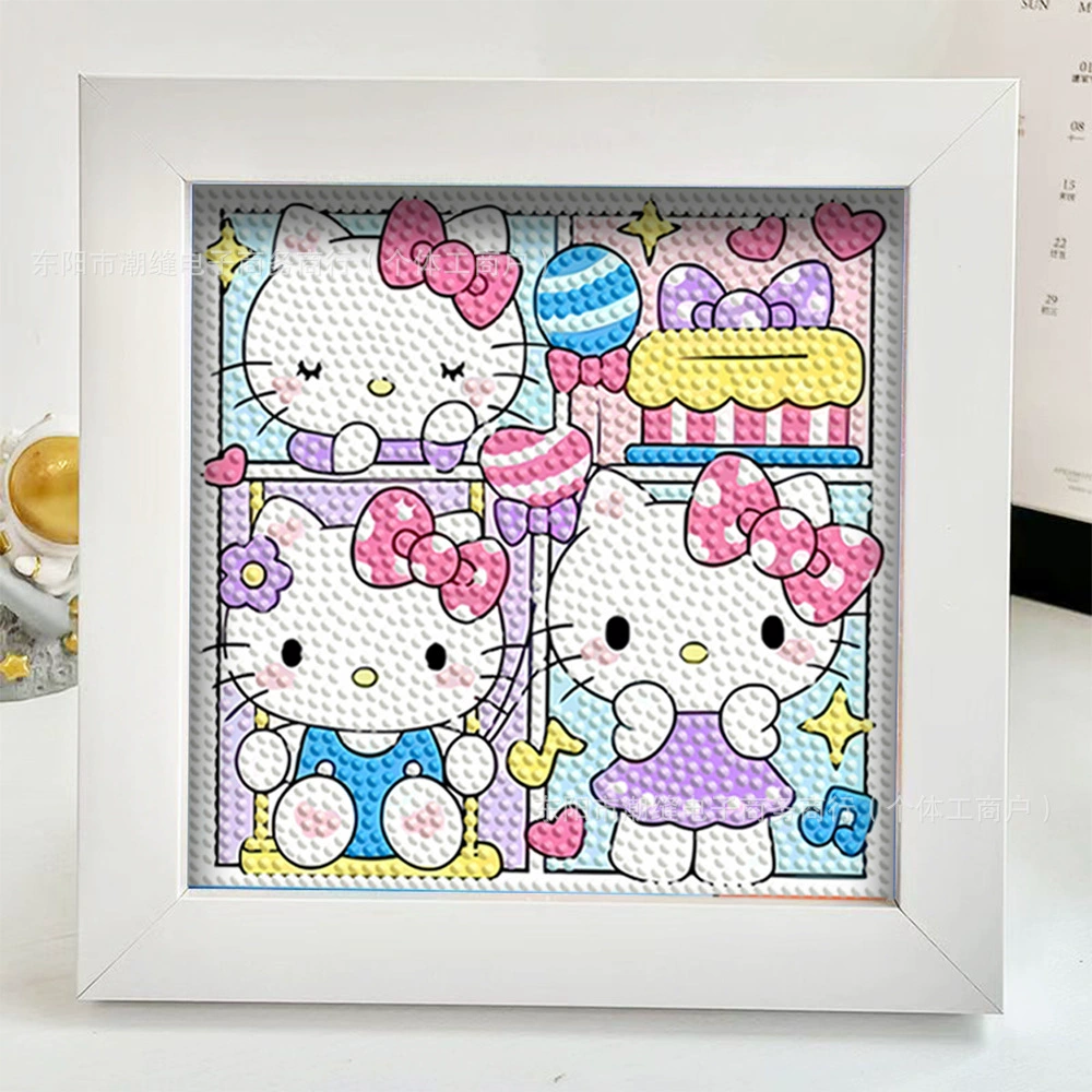 Детская картина фото рамка, наклейки, DIY