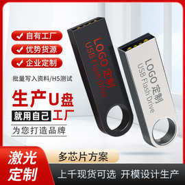 车载u盘32G金属u盘16g优盘logo刻字U盘4GB代发金属U盘/不区分方案