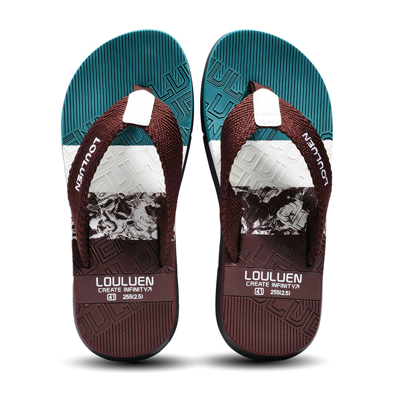 2025 nuevas zapatillas de verano para hombre, chanclas antideslizantes, sandalias para hombre, personalidad de tendencia, chanclas al aire libre coreanas, zapatos de playa