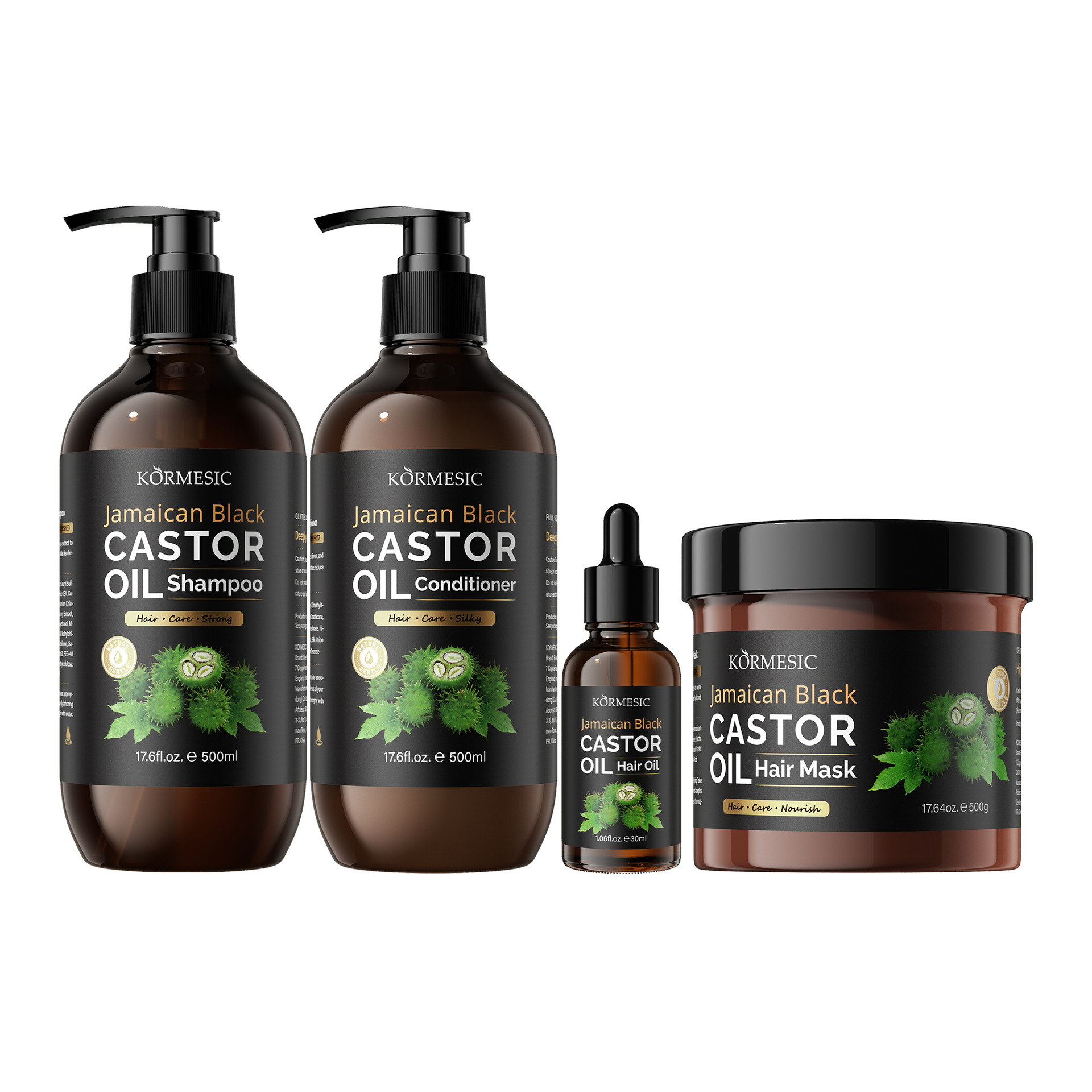 Comercio exterior KORMESIC aceite de sésamo máscara para el cabello máscara para el cabello hidratación suave envasado en inglés al por mayor transfronterizo image 6
