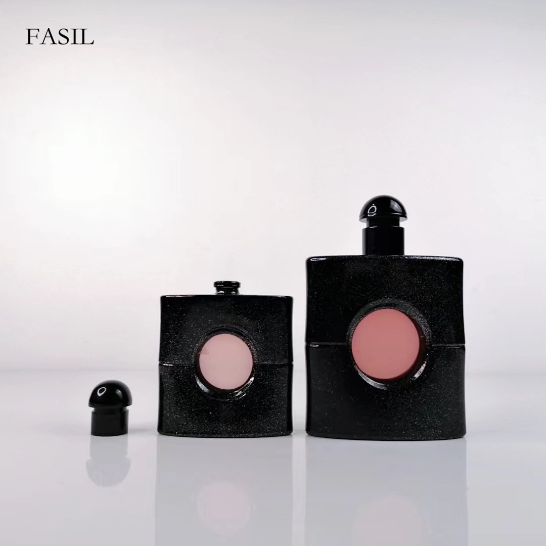 100ml manufacturer Hot sale niche card mouth perfume bottle plastic…