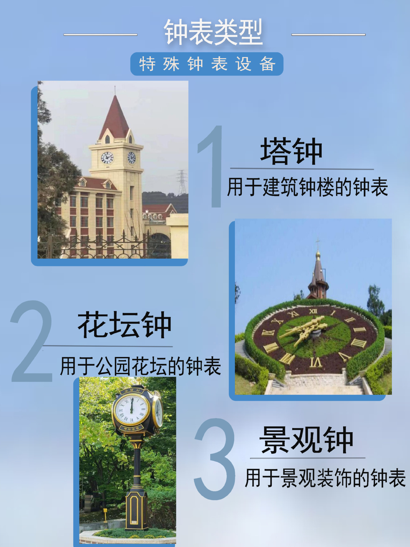 专业定制安装塔钟花坛钟学校广场大钟 建筑钟表 售塔钟机芯控制器-阿里巴巴