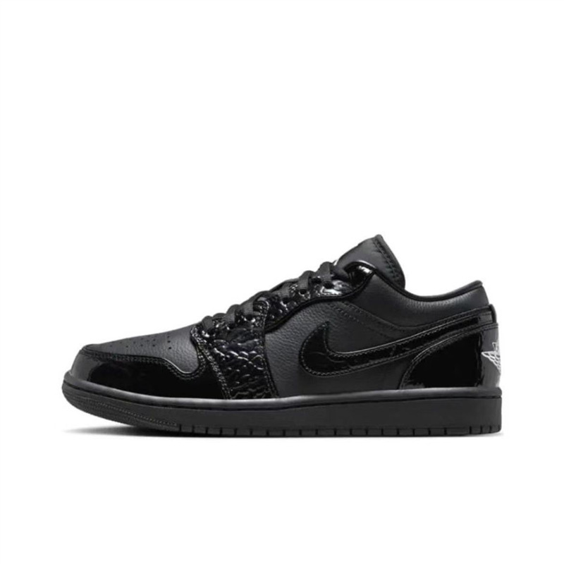 人気のAJ1ロートップタバコグレー黒と白の多用途男性と女性のキャンパストレンドカジュアルカップルバスケットボールシューズスポーツスニーカー|undefined