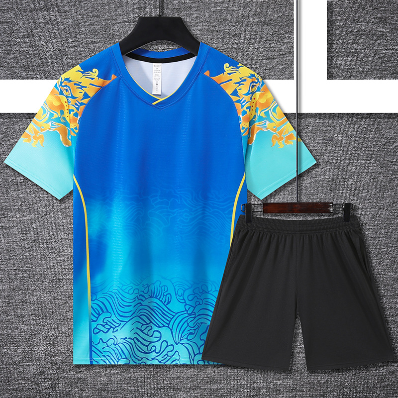 Uniforme de pelota verano nuevo estilo bádminton campamento de verano al aire libre traje de ropa deportiva equipo de estudiantes adultos impresión de ropa competitiva