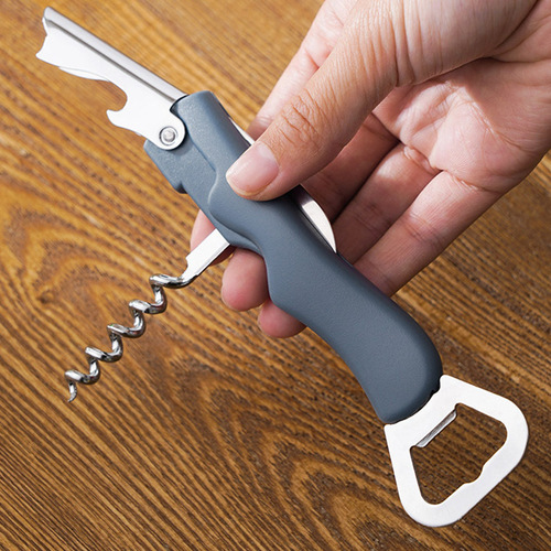 Beer can opener stainless steel multi-function red wine bottle opener multi-purpose creative simple household kitchen tools wholesale
