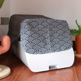 萌娃 Автоматический электрический мусорный мешок, складная умная палатка, штора