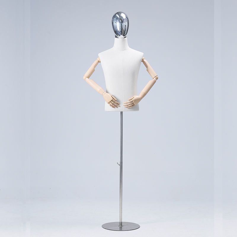 Maniquí Masculino de Medio Cuerpo de Plástico para Escaparate image 22
