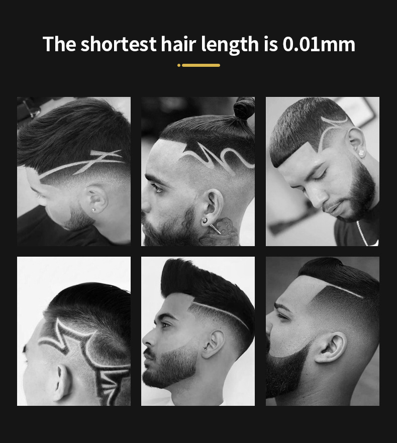 T9 Professional Electric Hair Clipper Rechargeable Trimmer Shaver_voghion.com
