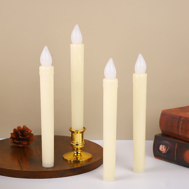 Cross-border Halloween long rod LED Christmas electronic candle simulated candlelight remote atmosphere candle light Yiwu manufacturer
