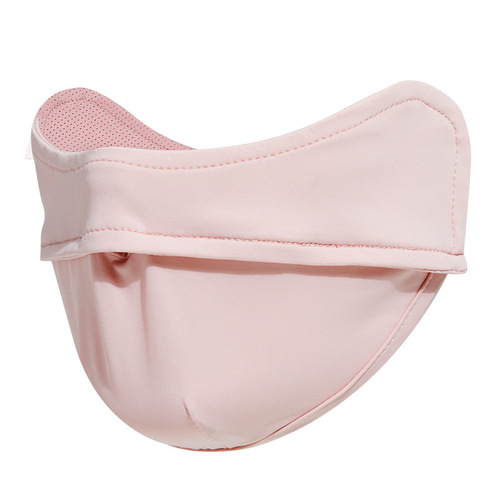 Jiaoxia's same style women's sun protection mask ice silk thin eye protection breathable golf mask
