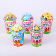 佳迪30g抠饼挑战杯DIY赠送精美玩具超市批发零食店小朋友益智饼干