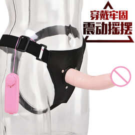 新款遥控穿戴震动仿真阳具 拉拉夫妻情趣用品 成人 厂家z销