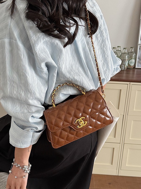 Bolso de mujer 2026 nueva moda lingue de lujo ligero bolso de mano pequeño bolso de mano de lujo ligero de alta calidad bolso de cadena de lujo