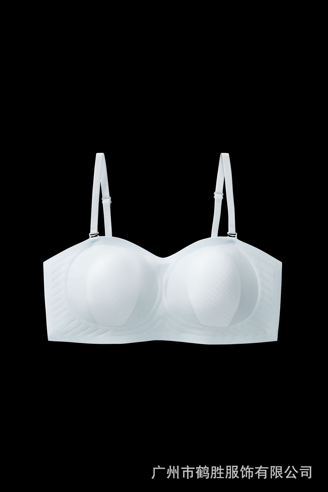 Taza de orejas de conejo ligera y sin costuras La ropa interior de niña de verano es delgada, soporte suave, sujetador de pecho de colección lateral alta