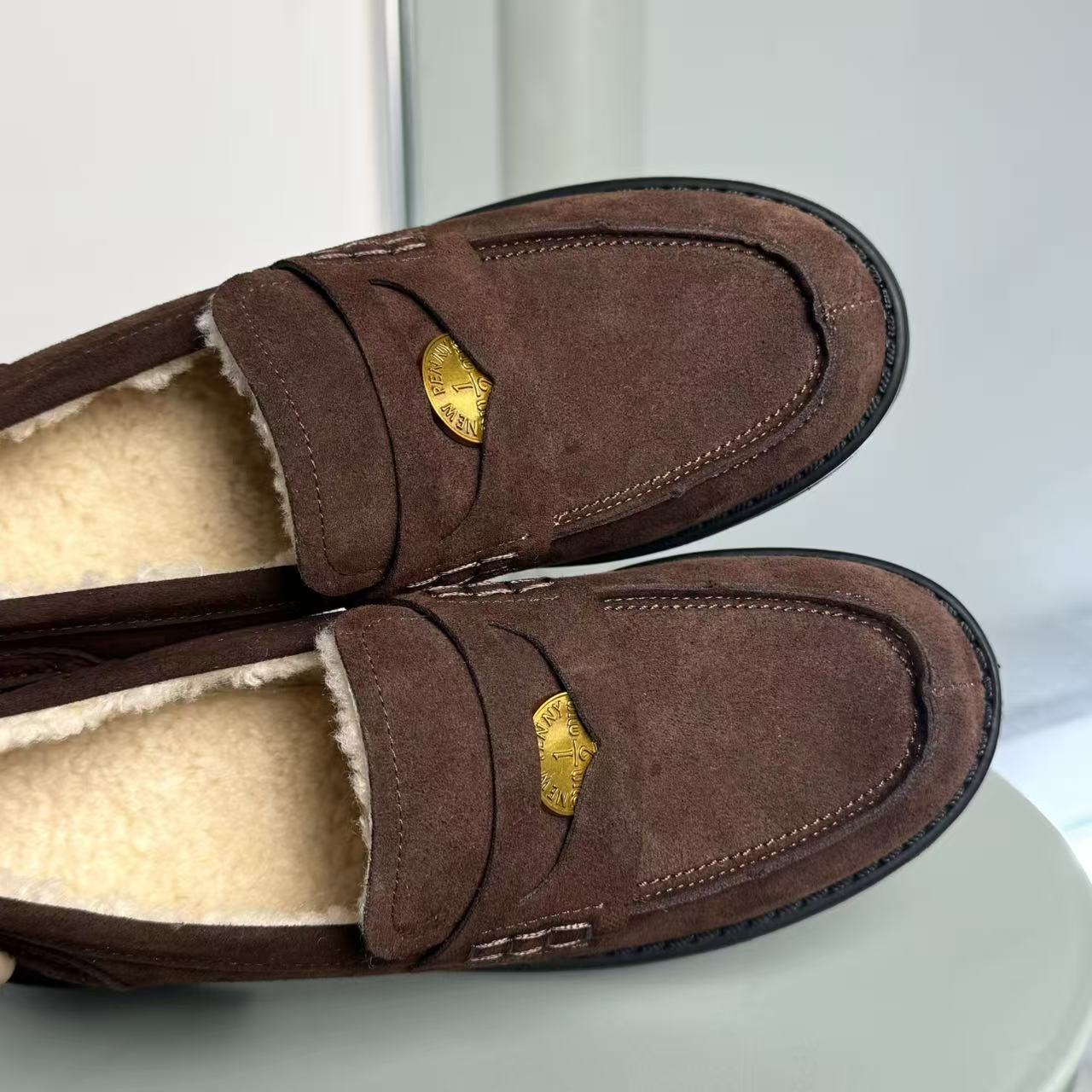 Frosted brown (thick velvet) 5cm