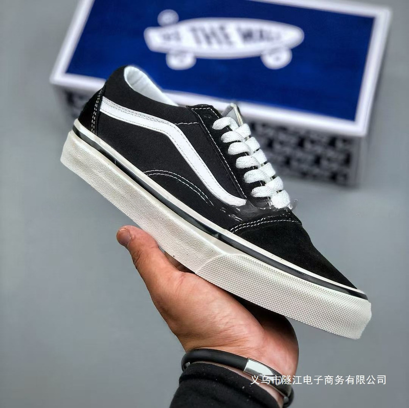 Putian Shoes Old Skool Classic Model Vans New Vps High-End Line Men's Low-Top Canvas Shoes