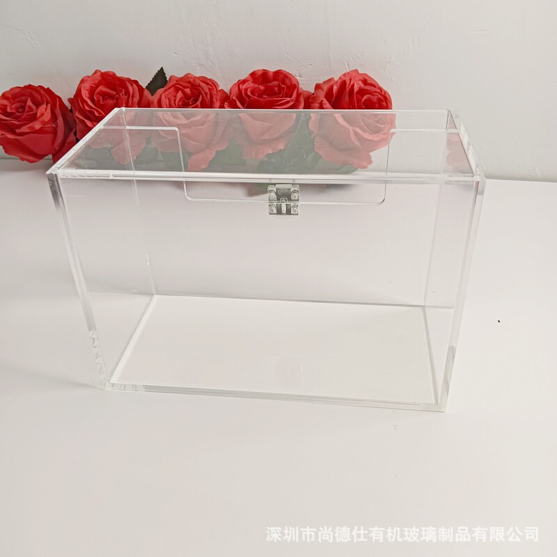 Customized Acrylic Wet Wipes Paper Box for Home Living Room Store Skin Care Products Home Paper Drawer Storage Box Face Towel Box