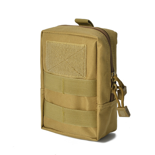 Molle Military Enthusiast Attachment Portable Tactical Outdoor Sports Hiking Phone Cycling Men's Multi-purpose Storage Bag for Women with Waist Mount