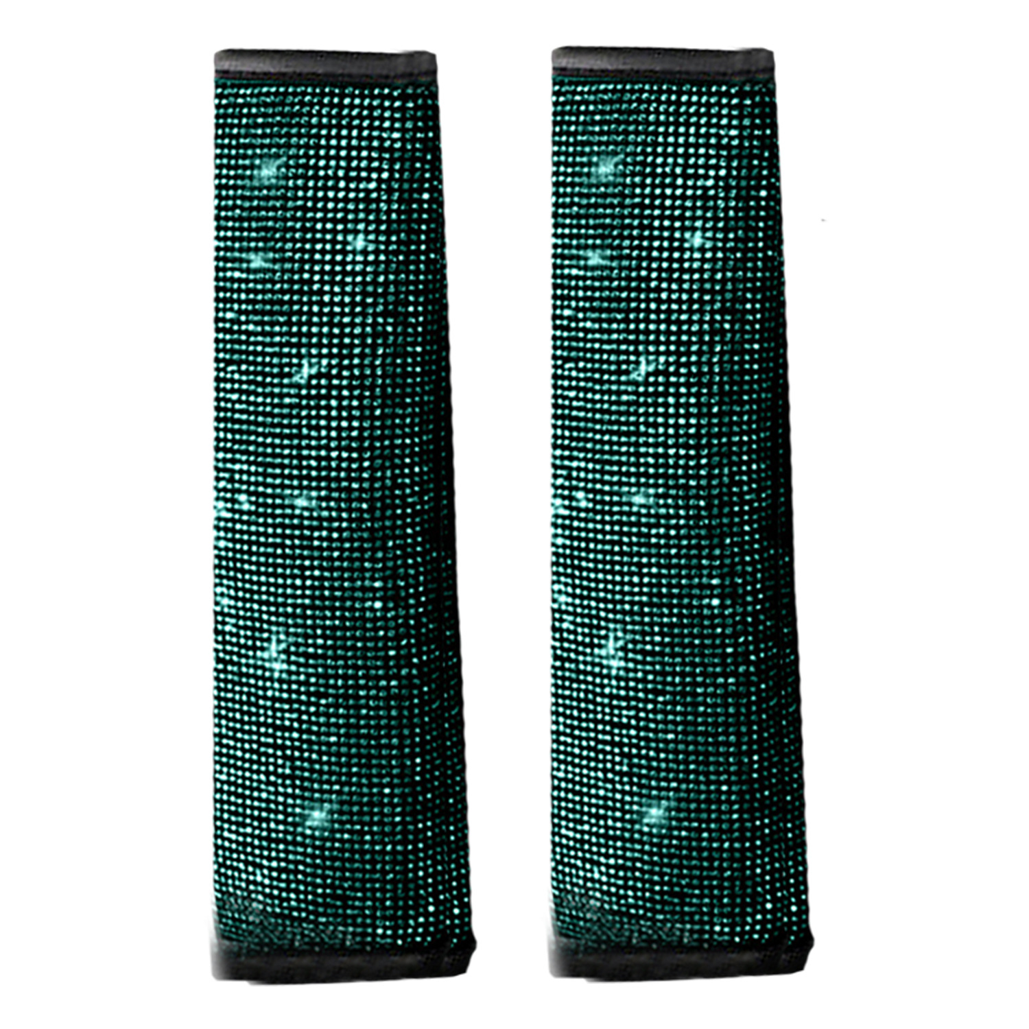 Cross-Border Foreign Trade Goddess Dazzling Diamond-Studded Rhinestone Full Diamond Car Seat Belt Shoulder Pad Glitter Stickers