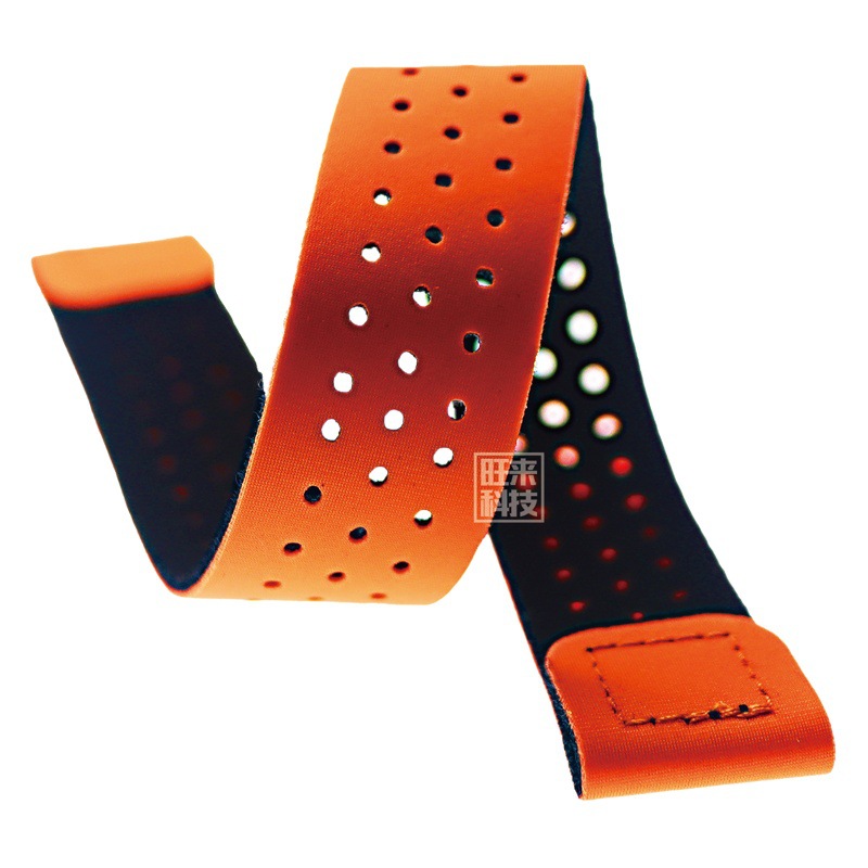 En stock banda de muñeca elástica deportes fitness lycra elástico Bluetooth ritmo cardíaco banda de muñeca elástica reloj de frecuencia cardíaca brazo banda