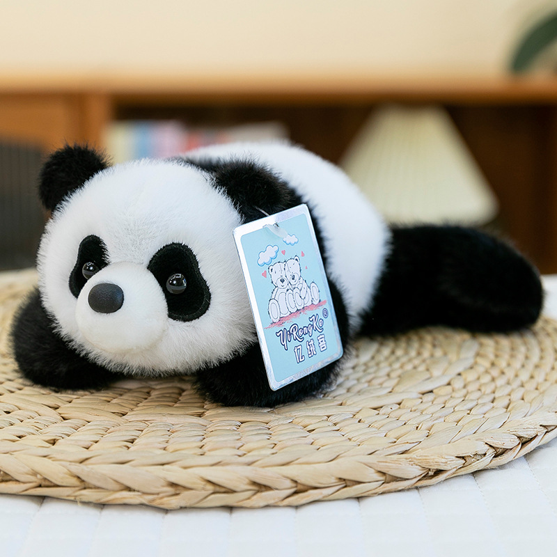 Palm Treasure Peluche Panda Muñeca de felpa Linda Muñeca de felpa Regalo Muñeca de confort para niños