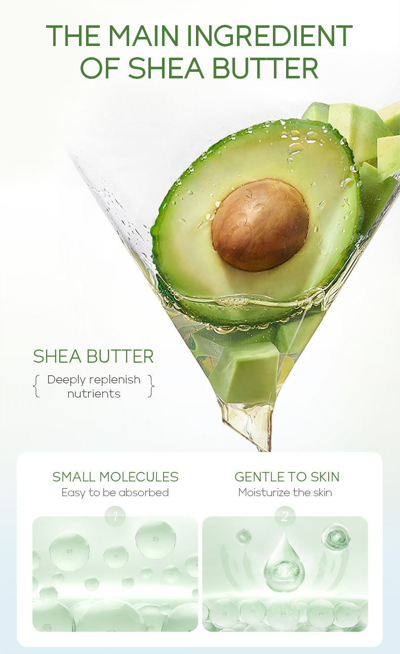 Laikou Body Avocado Scrub 350g Factory supply Pore-cleaning skin care products wholesale undefined