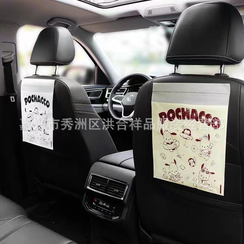 サンリオパチャ犬車載ゴミ袋貼り付け式かわいいオフィス学生寮デスクトップ机専用袋|undefined