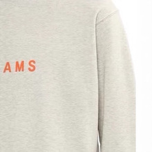 货号25A920秋季新款日系经典小字母印花休闲情侣圆领卫衣