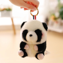 四川成都熊猫基地可爱公仔书包小挂件毛绒玩具旅游纪念品礼物挂饰