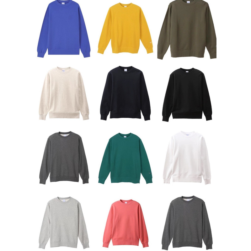 2025 New Autumn and Winter New Pure Cotton Round Neck Sweatshirt for Men and Women Casual Japanese Style Retro Jacket Top C3-Q001