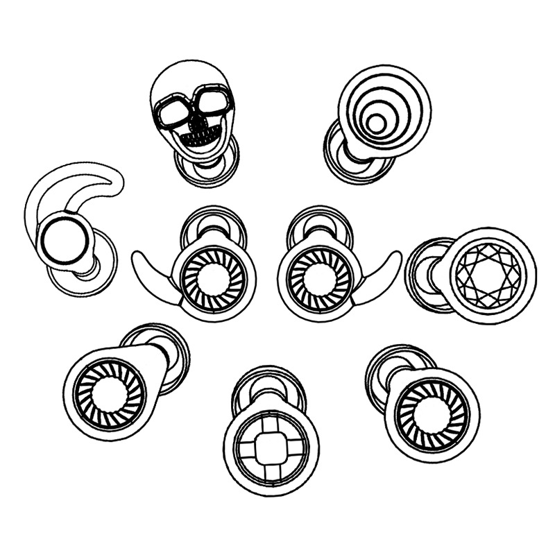 Tapones de Silicona para Oídos para Dormir de Silicona, Aislamiento Acústico, Reducción de Ruido, para Casa y Oficina image 6
