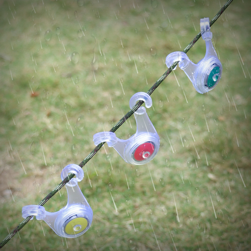 Rana luz bicicleta Luz de silicona bicicleta de montaña luz de advertencia tubo de bicicleta luz cojín luz trasera colgante luz colgante Luz