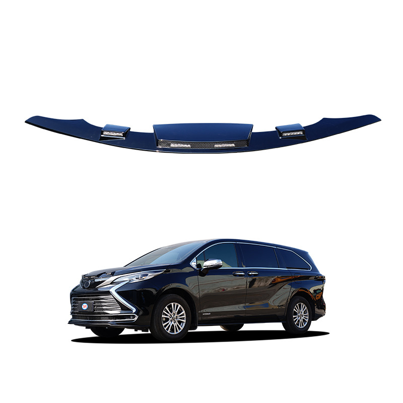 TXR para Toyota Sienna coche Granvia modificado Bonnet Guard con accesorios de arena y grava de luz