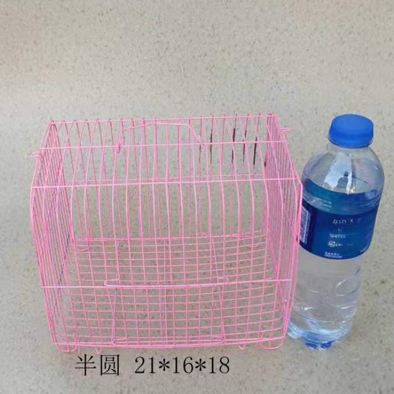 鳥かごひよこケージ家庭用小型ポータブル輸送ペットウサギケージ折りたたみ正方形枕鳥鳥エクスプレスケージ|undefined