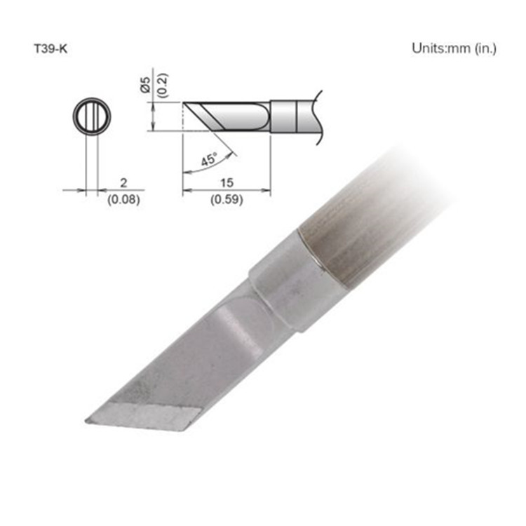 日本白光HAKKO  T39-K 烙铁头烙铁嘴烙铁咀 配焊台FX-971