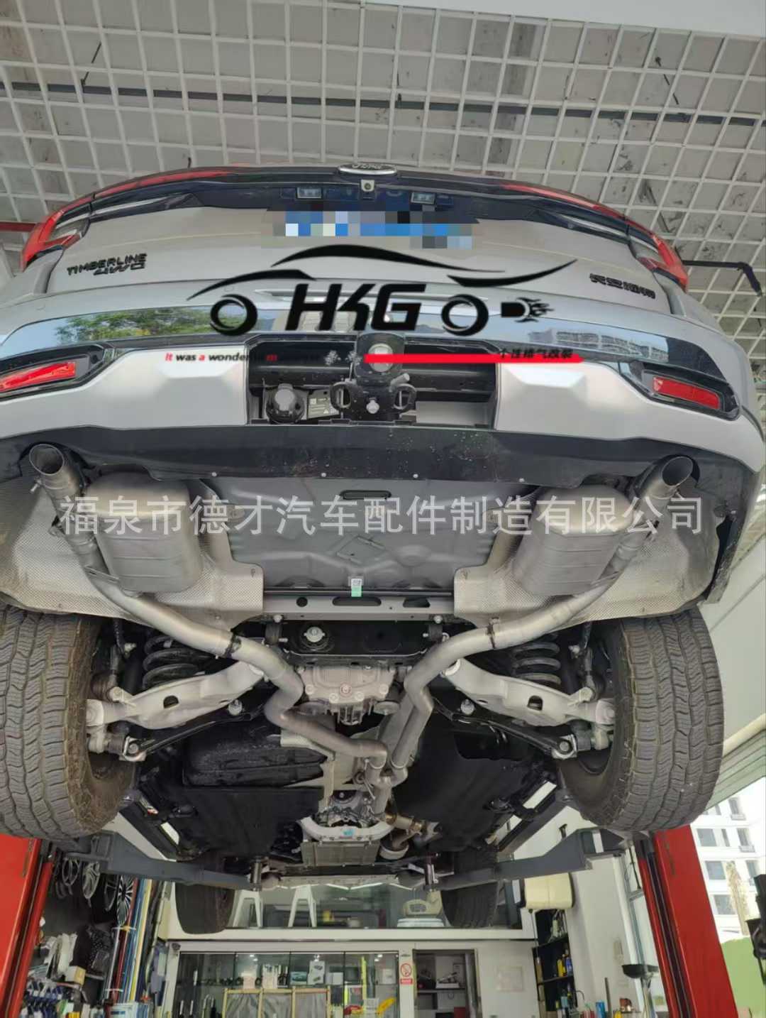 Suitable for 20-24 Ford Explorer 2.3t Four-Wheel Drive Modified Mid-Tail Original Protocol Exhaust System Sound