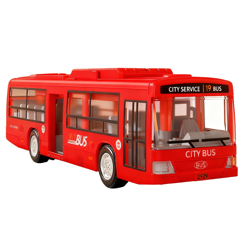 Juguetes de autobús para niños modelo de autobús grande imitación de bebé juguetes de autobús para niños image 5