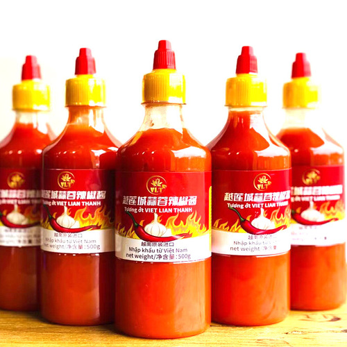 Bulk wholesale of Vietnam Yue Lien City garlic chili sauce 500g condiment dipping sauce whole box better discount
