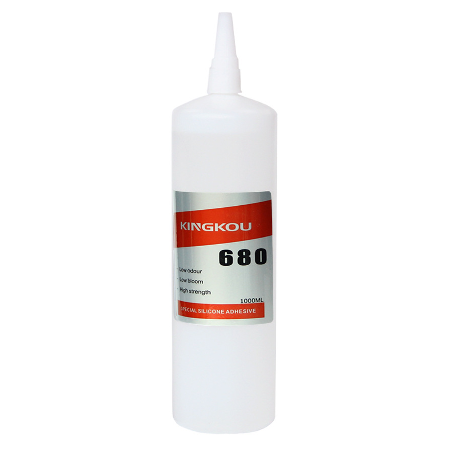 免处理小面积硅胶粘瓷器胶水 K-680硅胶快干胶水 环保型 ROHS认证