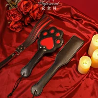 Кожаный тренажер для кошачьих когтей, милый котик, короткий ручной тренажер, сердце, счастливый хлыст, маленький кожаный хлыст, малый круглый тренировочный инструмент, кожаный реквизит для кошачьих когтей