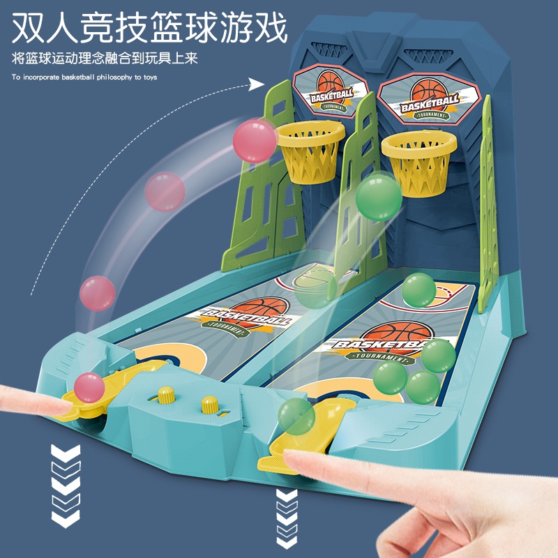Máquina de lanzamiento de baloncesto infantil Dedo eyección mesa juegos de baloncesto interactivo padres-hijos juguetes de puzzle para niños