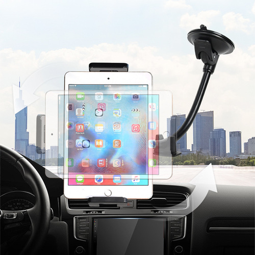 Wholesale car suction cup windshield center console universal bracket long hose tablet holder mobile phone holder