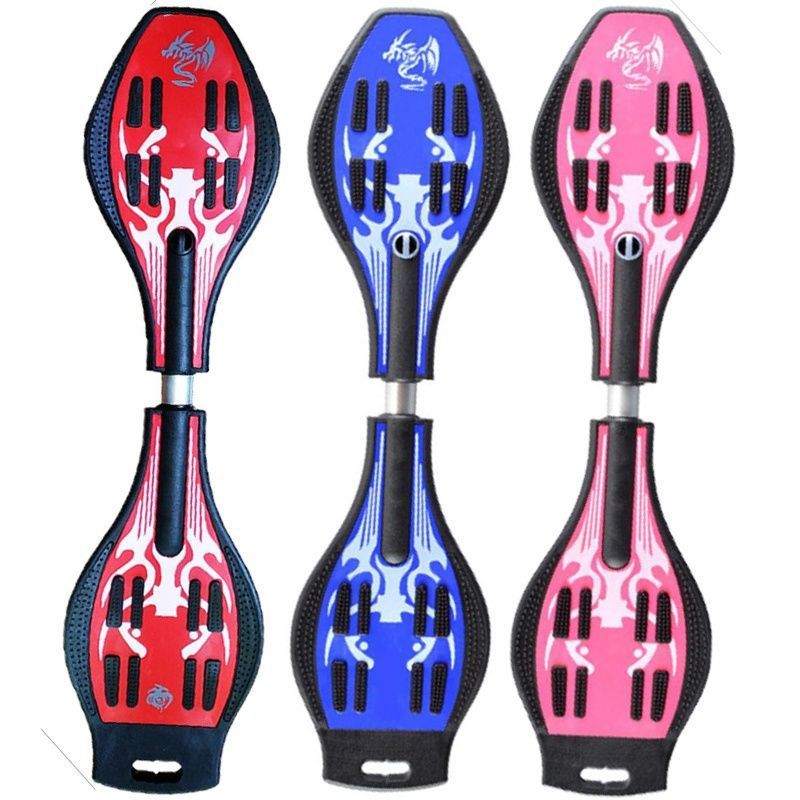 Yulon Board Snake Board Children's 0.1kg Wheel Scooter Youth Adult Swing Skateboard Beginner Professional Vitality Board