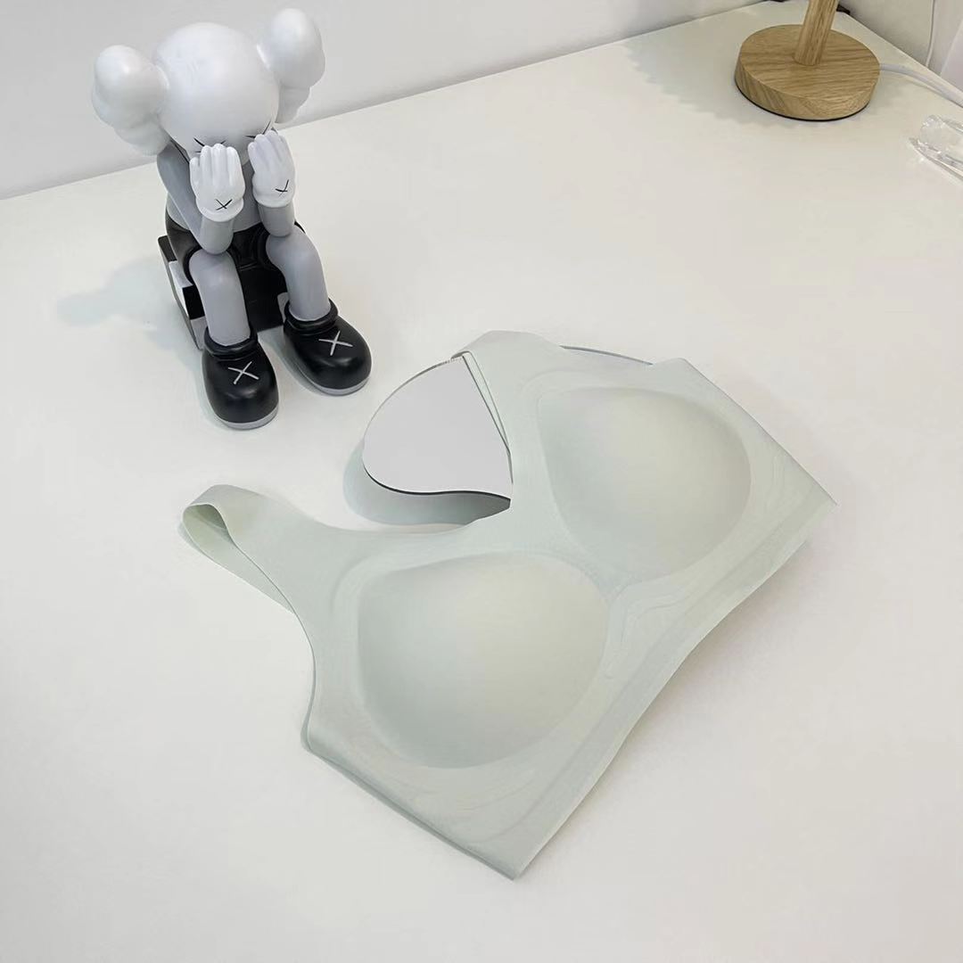 Nuevo sujetador francés de alta calidad con soporte suave para otoño e invierno, ropa interior sin costuras, sujetador fino sin aros push-up