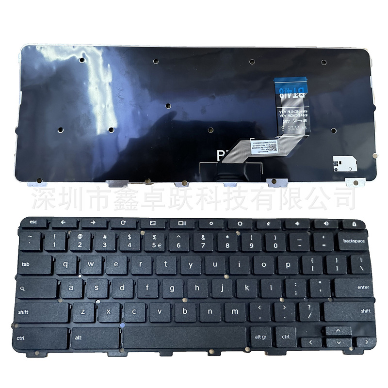 For Lenovo Chromebook YOGA N 24 100E 300E Google version keyboard with lock