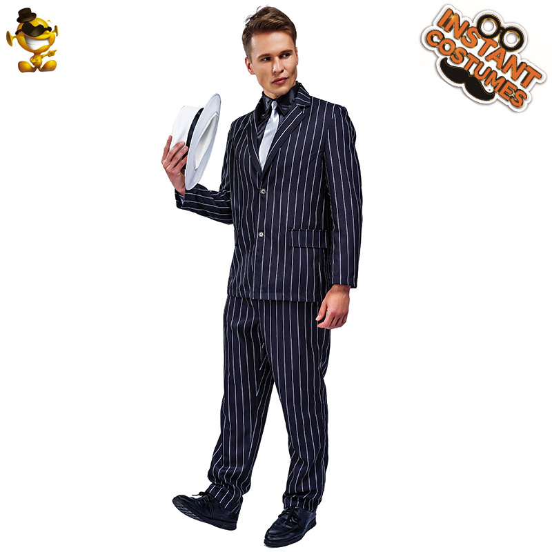 Big Male Black Outfits Cosplay Costumes Halloween Costumes Party Clothes Masquerade Costumes Stage Costumes