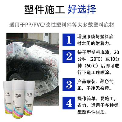 Tulian Plastic Primer Gray Color Avtomobil boyası